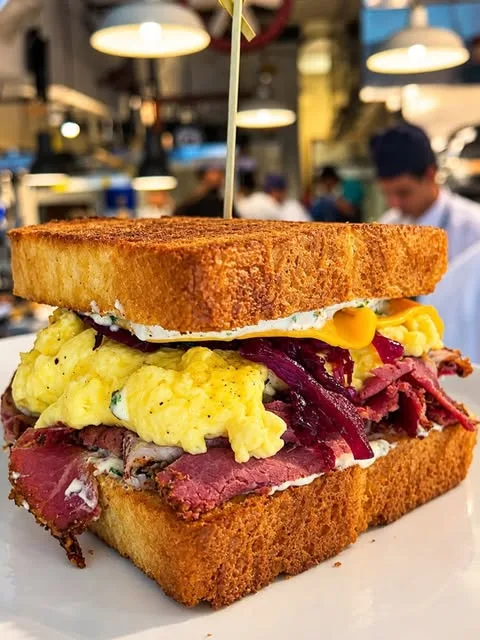 Pastrami Egg Brioche